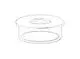 DORNBRACHT-Rosette-ERSATZTEILE-092787011-D-28-x-D-12-2-x-7-mm-Platin-gebuerstet-092787011-06 gallery number 1